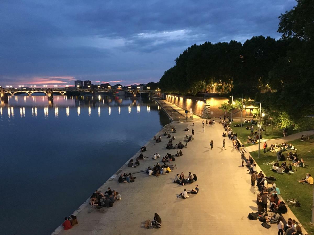 Place de la Daurade Capitole Esquirole-Wifi-Calme Toulouse Extérieur photo